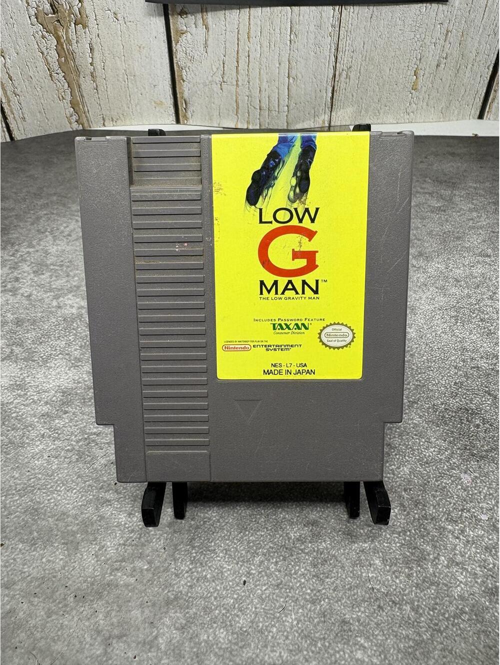 Low G Man NES Nintendo Game Cartridge